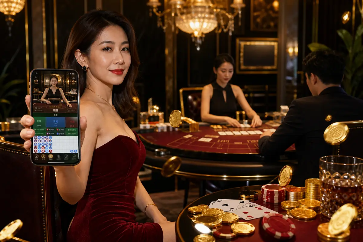 mmk123 Live Blackjack ဒိုင်နှင့် ကစားသမား
